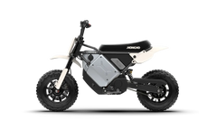 LiveWire S4 Honcho Trail in Liquid Black, opposite side profile showing the battery enclosure and drive