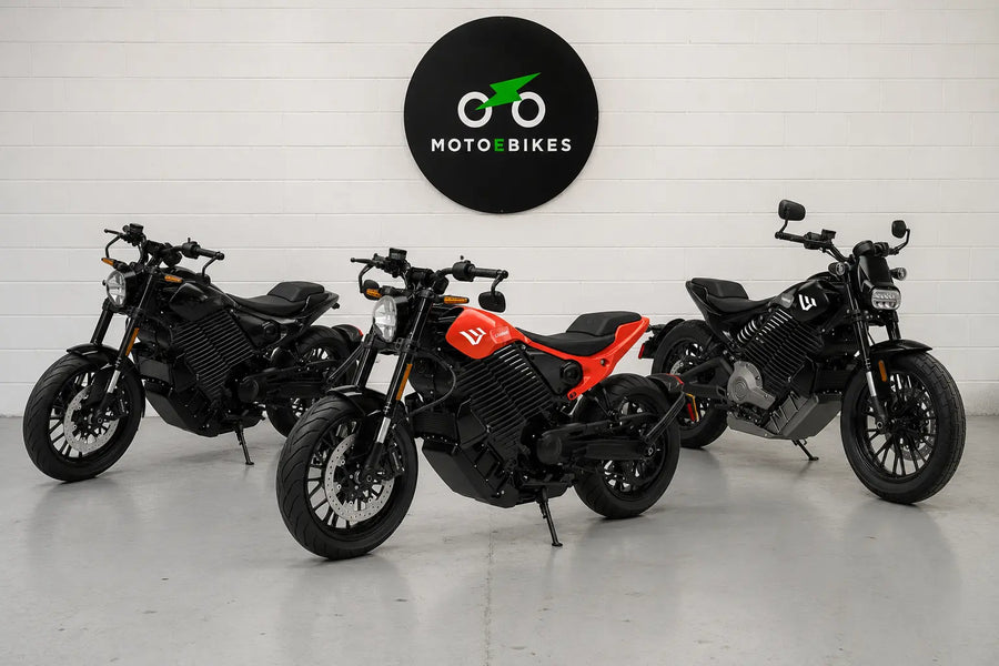MotoEbikes Guildford showroom