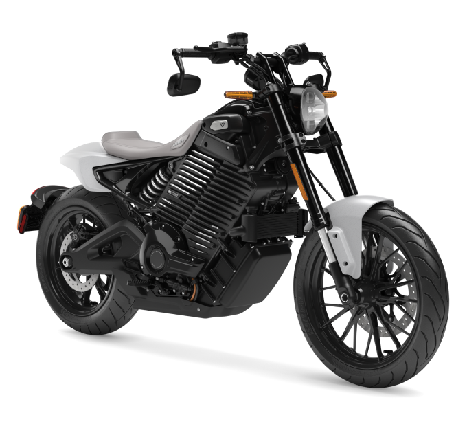 LIVEWIRE S2 MULHOLLAND electric motorcycle, white/grey colourway