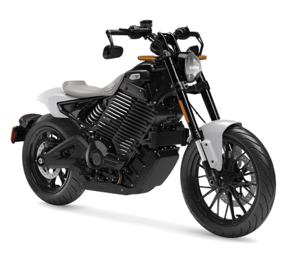 LIVEWIRE S2 MULHOLLAND electric motorcycle, white/grey colourway