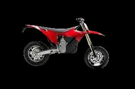 Red dirt bike on a white background STARK VARG SM 60HP | Road Legal Electric Supermoto | MotoEBikes