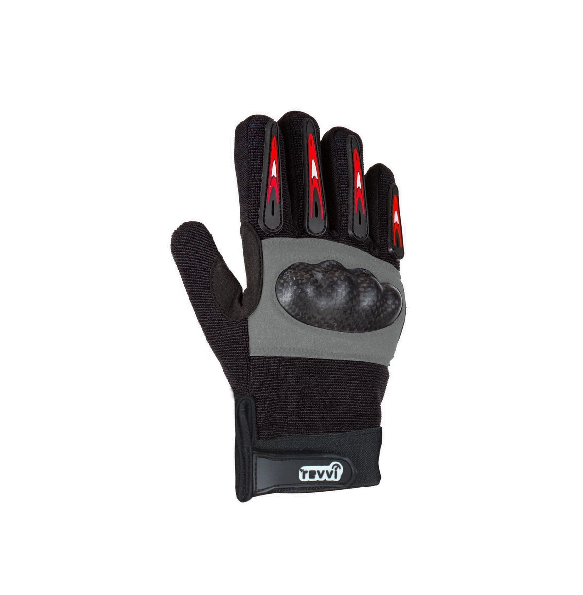 Revvi Kids Hard Knuckle Riding Gloves