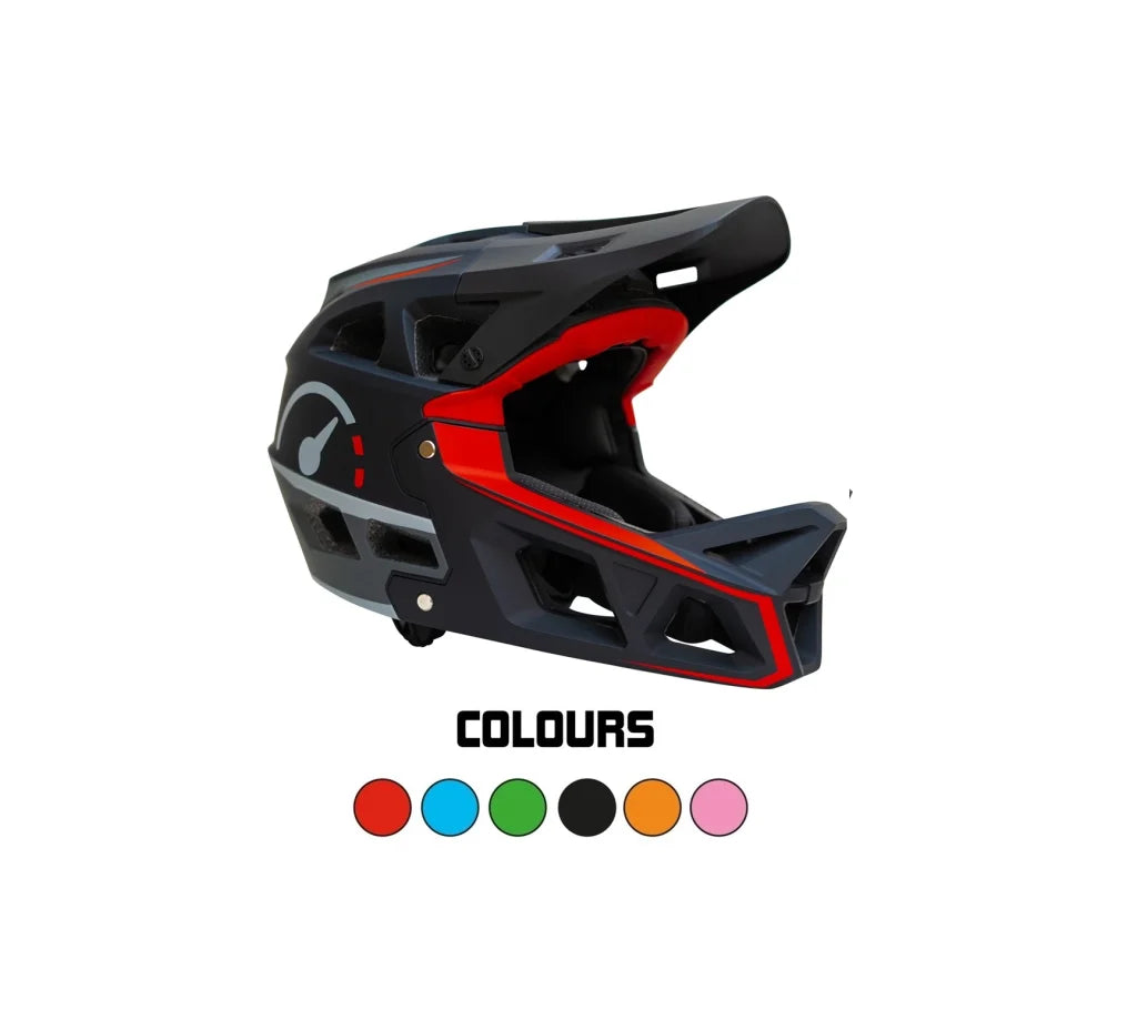 Revvi Kids MTB Full Face Helmet