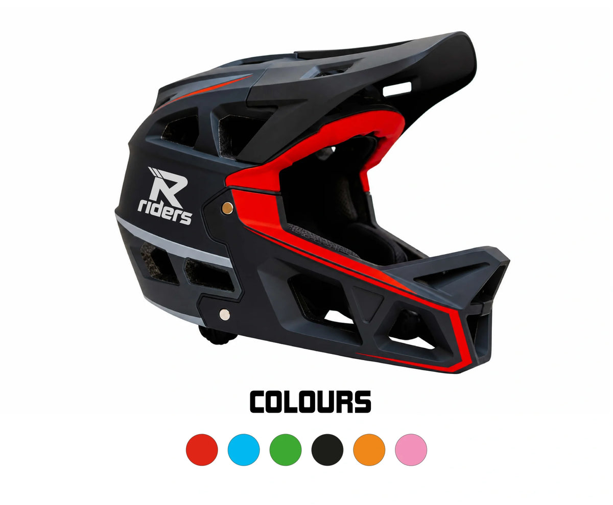Revvi R-Riders Kids MTB Full Face Helmet