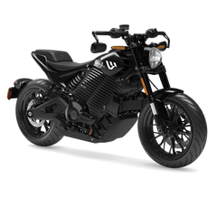 LIVEWIRE S2 ALPINISTA electric motorcycle, Liquid Black, official studio photo