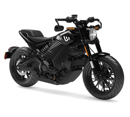 LIVEWIRE S2 ALPINISTA electric motorcycle, Liquid Black, official studio photo